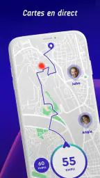 Cartes hors ligne, GPS screenshot