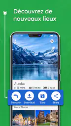 Cartes, Itinéraires screenshot