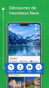 Cartes, Itinéraires screenshot