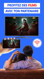 Caster le téléphone sur la tv screenshot