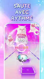Cat Jump: Jeu de Musique KPOP screenshot