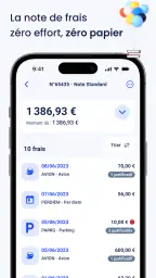 Cegid Notilus notes de frais screenshot