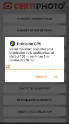 CertiPhoto screenshot