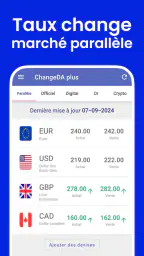 ChangeDA: Taux Dinar Algérien screenshot