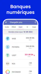 ChangeDA: Taux Dinar Algérien screenshot