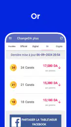 ChangeDA: Taux Dinar Algérien screenshot