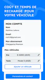 Chargeprice : bornes et prix screenshot
