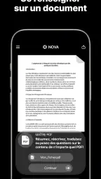 Chatbot IA français - Nova screenshot