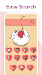 Chats Mignons Thème Téléphone screenshot
