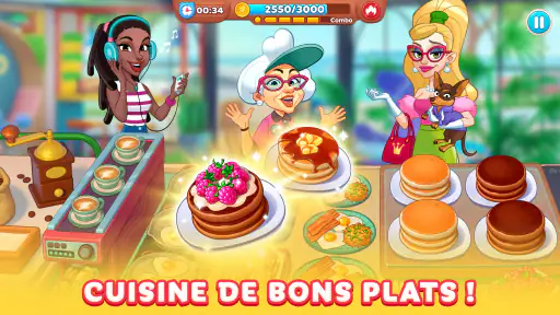 Chef & Friends: Jeu de Cuisine screenshot