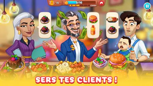 Chef & Friends: Jeu de Cuisine screenshot