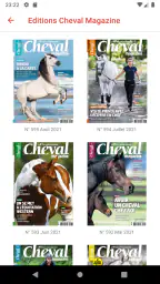 Cheval Magazine screenshot