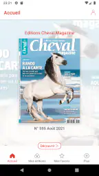 Cheval Magazine screenshot
