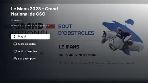 Cheval TV screenshot