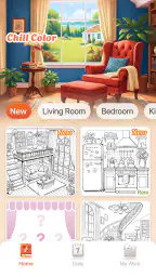 Chill Color - Paint by Number screenshot