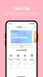 CIDER - Vêtements & Mode screenshot
