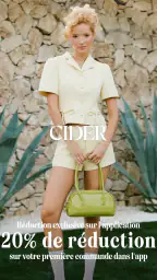 CIDER - Vêtements & Mode screenshot