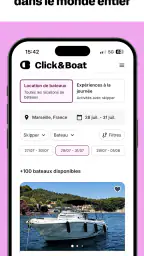 Click&Boat Location de bateaux screenshot