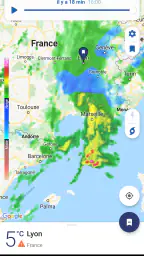 Clime : Radar météo en direct screenshot