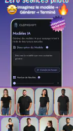 ClothShift – Mode IA screenshot