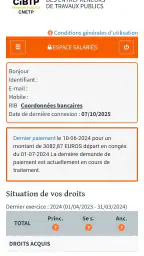 CNETP Salarié screenshot