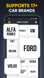 Code autoradio du générateur screenshot