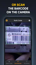 Code autoradio du générateur screenshot