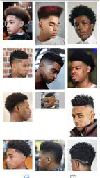 Coiffure homme africain screenshot