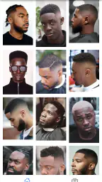 Coiffure homme africain screenshot