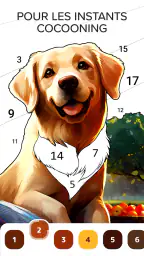 Coloriage cosy par numéro screenshot