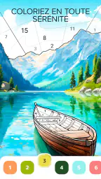 Coloriage cosy par numéro screenshot
