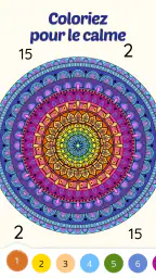 Color Aura: Paint by number screenshot