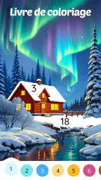 Color Aura: Paint by number screenshot