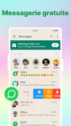 Color SMS: Message et messager screenshot