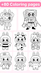coloriages de Labubu screenshot