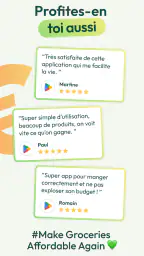 Comparateur prix supermarchés screenshot