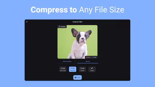 Compresser Vidéo screenshot