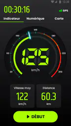 Compteur de Vitesse GPS - km/h screenshot