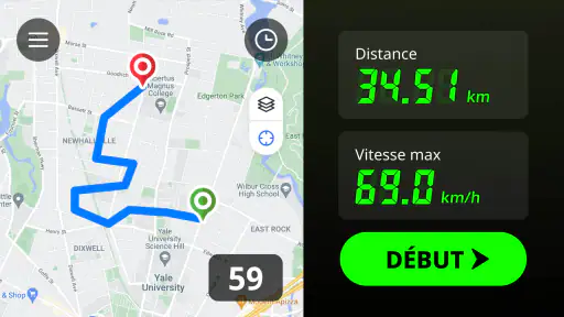 Compteur de vitesse & odomètre screenshot