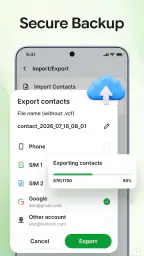 Contacts - Phone Calls, Home screenshot
