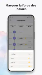 Contractions de grossesse screenshot