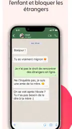 Controle parental, GPS tracker screenshot
