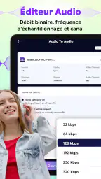Convertisseur MP3-Audio Editor screenshot