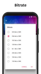 Convertisseur MP3 - MP4 to MP3 screenshot