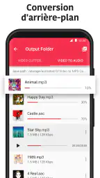 Convertisseur MP3 - MP4 to MP3 screenshot