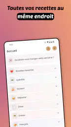 CookBooker: Recettes et menu screenshot