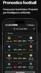 COPA : Pronostics football screenshot