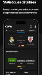 COPA : Pronostics football screenshot