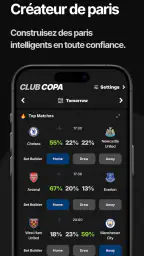 COPA : Pronostics football screenshot