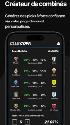 COPA : Pronostics football screenshot